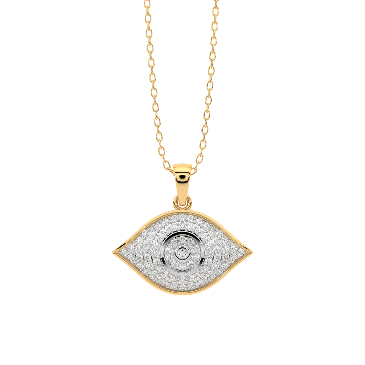 Big Boss Eye Diamond Pendant